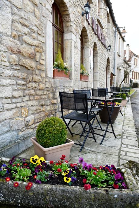 Terrasse de l'auberge